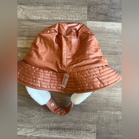 NWTO Free People FP Movement Women's Bucket List Reversible Sherpa Bucket Hat - Picture 8 of 11
